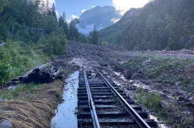 Durango & Silverton disruption from rock slide continues