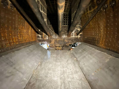 Construction of oil firing system begins for Reading No. 2100