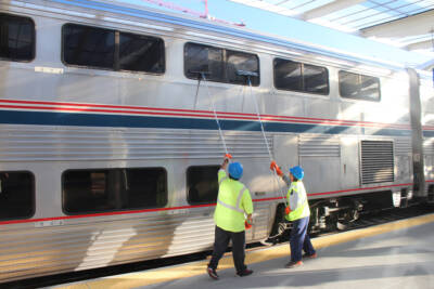 First rebuilt Amtrak train wash facilities ready soon: report