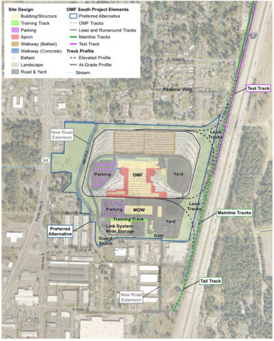 Sound Transit chooses site for new light rail maintenance facility
