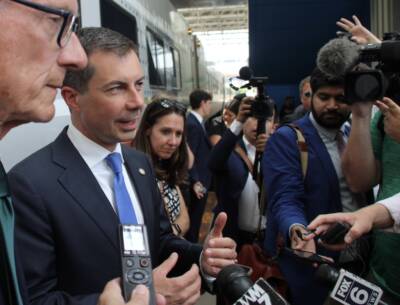 Buttigieg: Justice Department lawsuit necessary to get freight trains out of Amtrak’s way