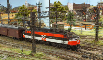 Why do railroads use catenary?