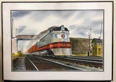 Kalmbach art collection donated to Center for Railroad Photography & Art