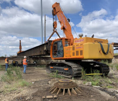 BNSF donates turntable to Railroad Heritage of Midwest America
