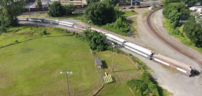 Fourteen cars of UP train derail at North Little Rock yard