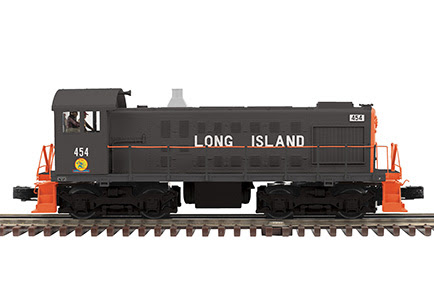 black model train