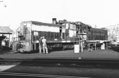 Tales of the diesel locomotive paint track