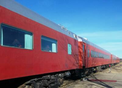Kansas Belle dinner train cars find temporary home at Abilene & Smoky Valley