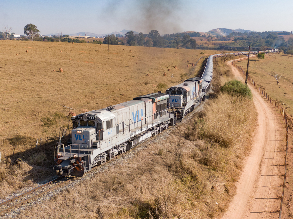 train in middle of foreign land