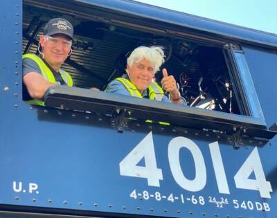 Jay Leno puts Union Pacific Big Boy and steam program in the spotlight
