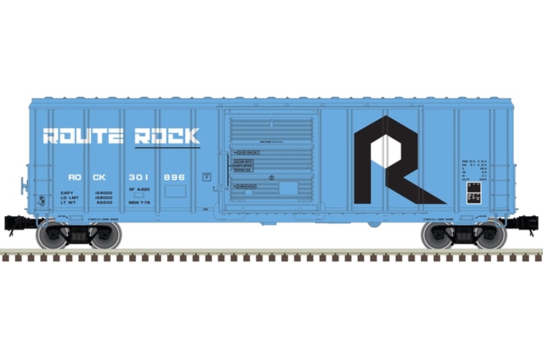 blue model boxcar