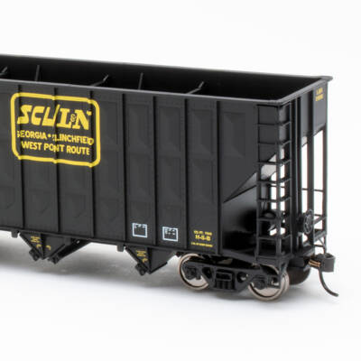 Walthers HO Greenville wood-chip hopper