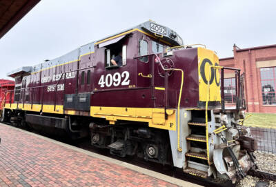 G&W’s Ohio Central donates diesel to Age of Steam Roundhouse Museum