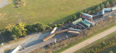 CPKC train derails in Louisiana
