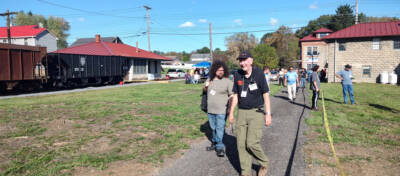 Friends of EBT opens art exhibit, mine-tour path, extends railbike run