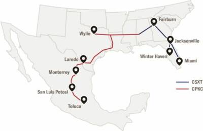 Schneider to launch intermodal service over new CPKC-CSX shortcut