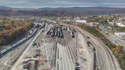 Cumberland Yard improvements will enable CSX to reroute traffic to the former B&O main line