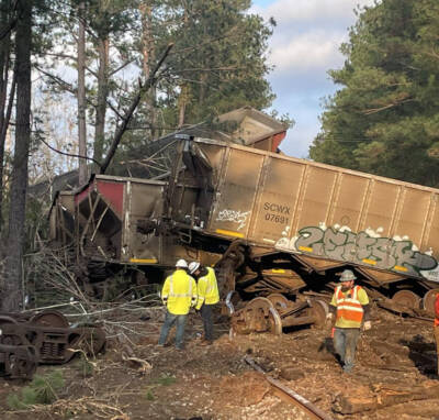 CSX coal train derails in South Carolina