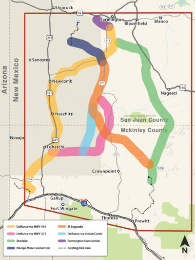 Effort advances to develop new rail line to Four Corners region of New Mexico
