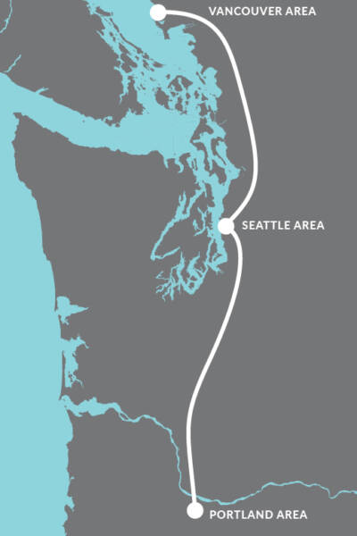 Cascadia high speed rail project to receive $49.7 million in FRA funding