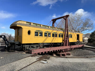 Nevada State Railroad Museum acquires 1907 Virginia & Truckee passenger car