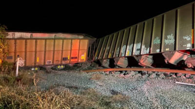 CSX rock train derails in South Carolina