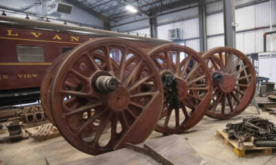 PRR K4s 1361 restoration moves past halfway point