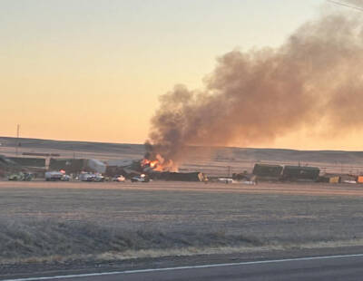 Two Union Pacific trains derail in Nebraska (updated)