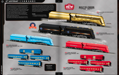 Lionel’s 2025 Catalog Volume I celebrates the 125th anniversary