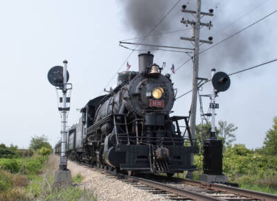 Illinois Railway Museum’s Frisco 2-10-0 sidelined