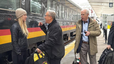 Posner, Iowa Interstate honored at short line conference