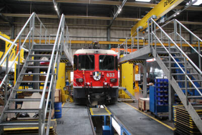 Behind the scenes at the shops of Switzerland’s Rhätische Bahn