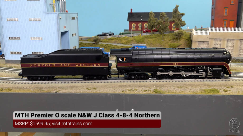 model steam locomotive on train layout