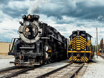Nickel Plate Road Nos. 765 and 358 celebrate Wheeling & Lake Erie’s anniversary