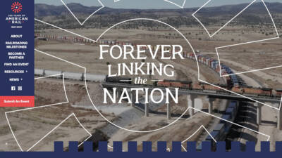 New website launched to help celebrate 200th anniversary of American railroading