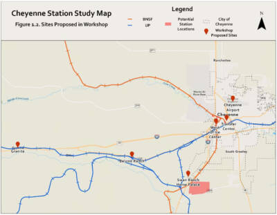 Cheyenne, Wyo., narrows possible sites for new passenger station