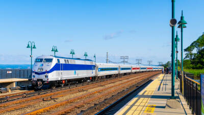 News photo: Latest Metro-North heritage unit makes revenue debut