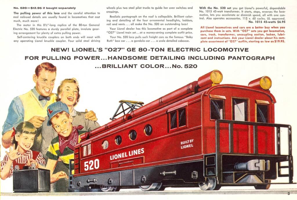 catalog page with kids