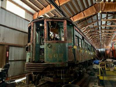 East Troy’s North Shore Line interurban car undergoes full restoration