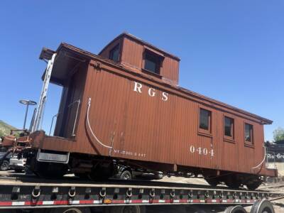 Restoration of Rio Grande Southern caboose to complement Ten-Wheeler’s planned visit to Durango & Silverton