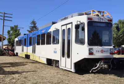 Oregon museum receives TriMet light rail vehicle