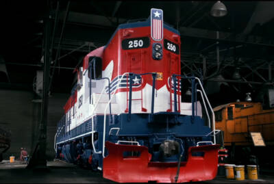 Nevada Northern introduces repainted locomotive for USA’s 250th birthday