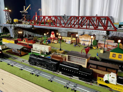 Classic Toy Trains Photo of the Day: Steven Pasternak’s O gauge model railroad