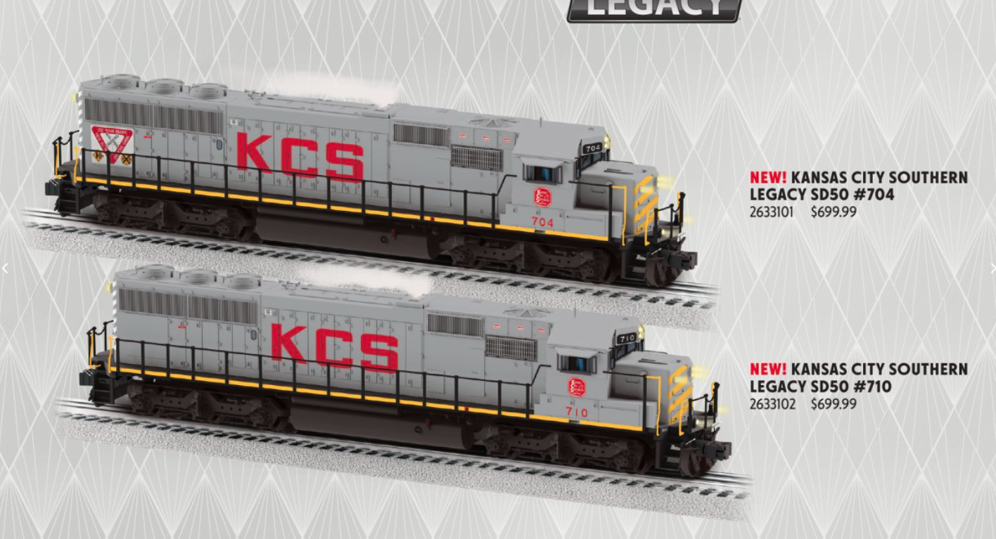 two silver model locomotives