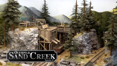 Olympia & Sand Creek, Episode 27 | Adding Scenery, Figures, and Trees