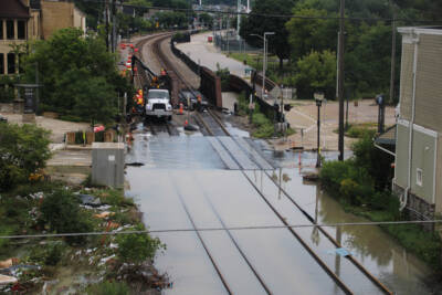 Flooding closes CPKC main line in Wisconsin (updated)