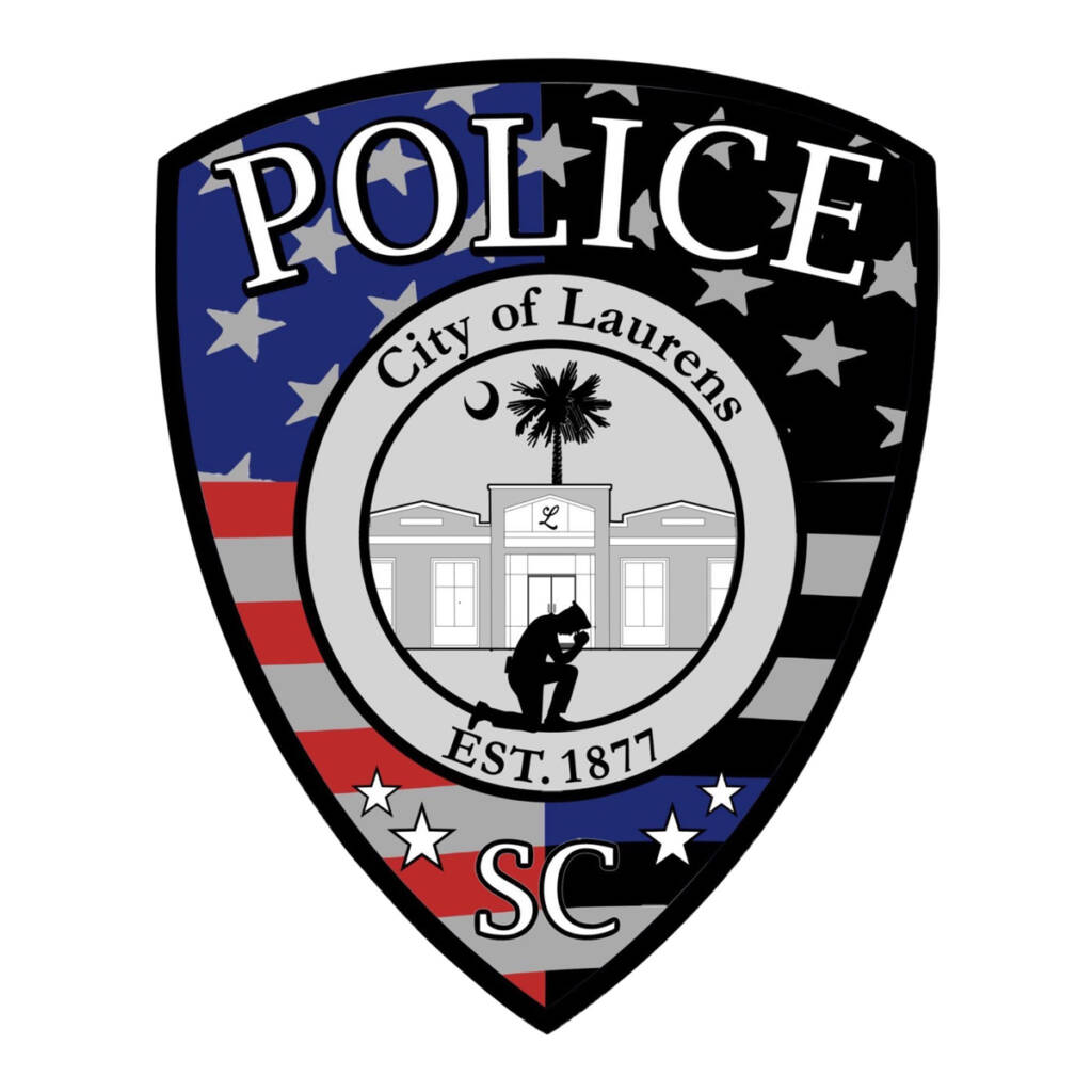 Logo of the Laurens, S.C., police department