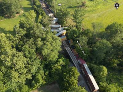 Detouring CN train derailment involved misaligned track: NTSB preliminary report
