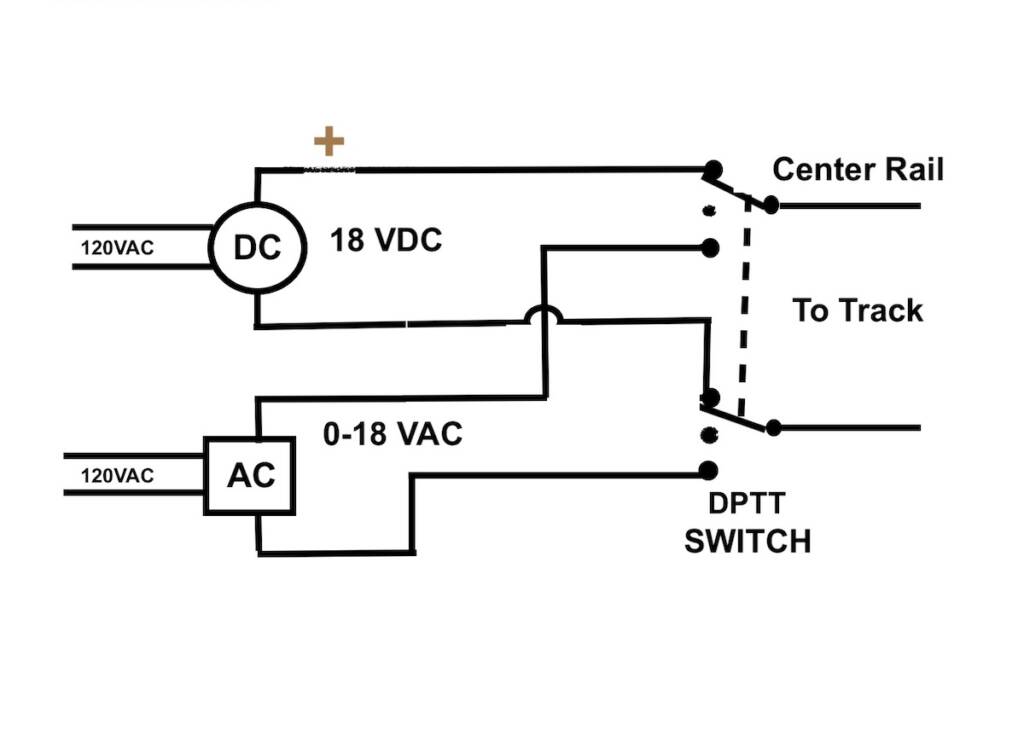 wiring diagram for track layout