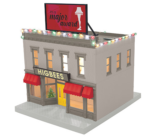 model Christmas structure